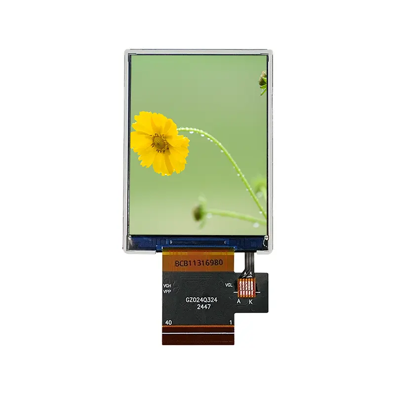 2,4 'широк температура TN TFT LCD екран модул