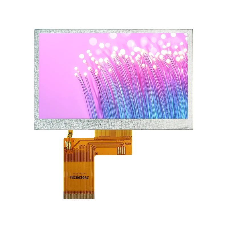 4,3 '450 ЦД/м² Осветленост TN TFT LCD екран модул