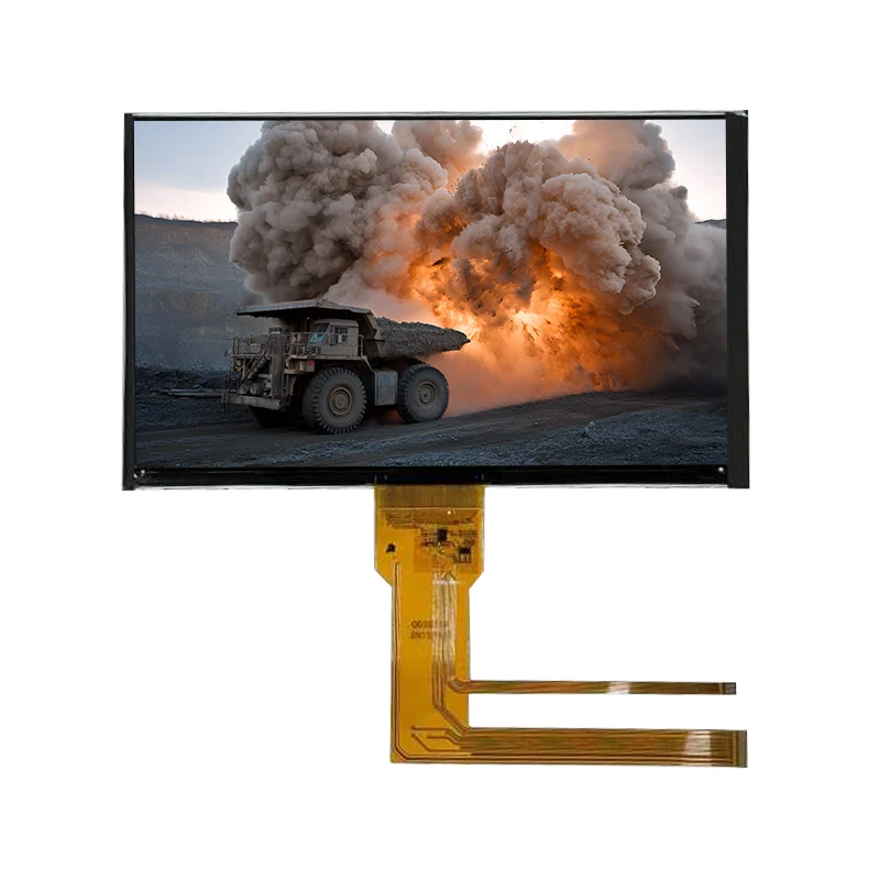 Модул за екран на допир од 7,0 инчи, нормално црн 350 Nit потенок IPS во ќелија Модул за екран на допир од 7,0 инчи, нормално црн 350 Nit потенок IPS во ќелија